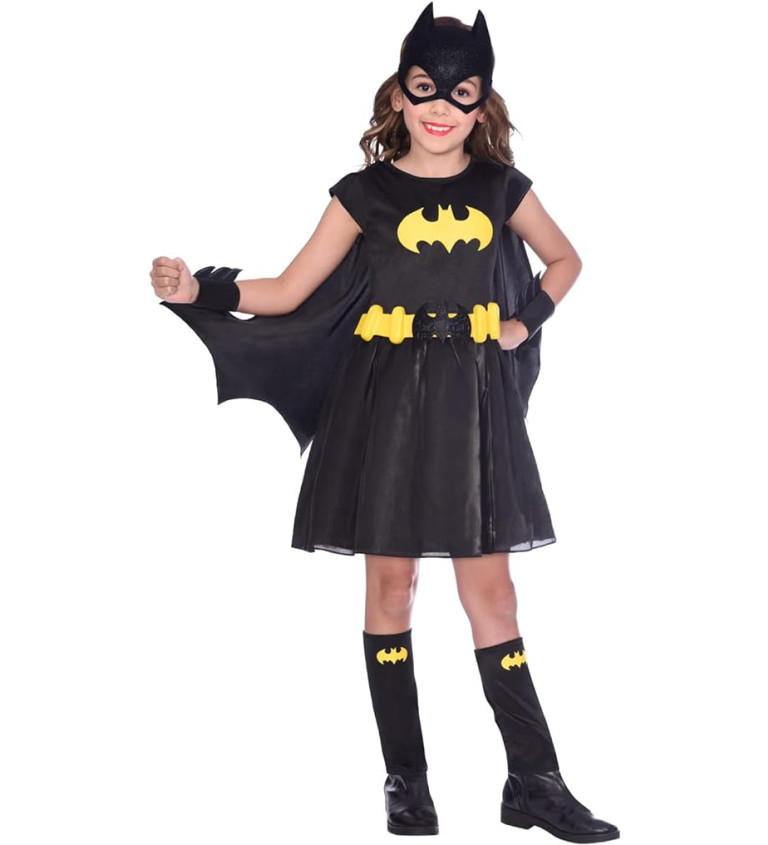 Dětský dívčí kostým - motiv Batgirl
