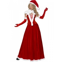Kostým pro ženy - Miss Santa superdeluxe