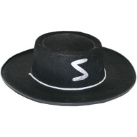 Dětský klobouk Zorro Mstitel