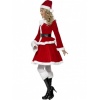 Kostým pro ženy - Miss Santa s rukávníkem
