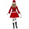 Kostým pro ženy - Miss Santa s rukávníkem