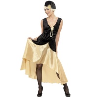 Kostým pro ženy -  20. léta zlatý