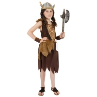Dětský kostým pro dívky - Vikingská slečna