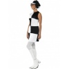 Kostým pro ženy - 60. léta, černo-bílý 