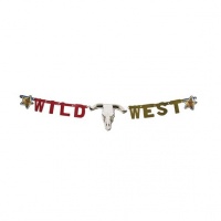 Dekorace - Girlanda Wild West