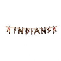 Dekorace - Girlanda Indians