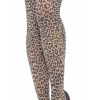 Punčochy leopardí žena