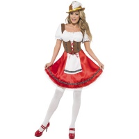 Kostým pro ženy - Oktoberfest červený