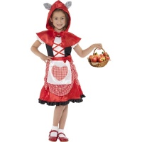 Dětský kostým pro dívky - Červená Karkulka
