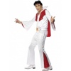 Kostým pro muže - Elvis bílo-červený