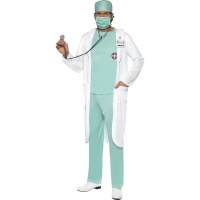 Kostým pro muže - Doktor deluxe