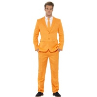 Kostým pro muže - Oblek oranžový