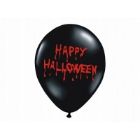 Balonek - potisk Happy Halloween - 6 ks