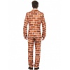 Kostým pro muže - Oblek s cihlovou zdí