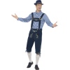 Kostým pro muže - Bavorský modrý