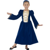 Dětský kostým Princezna tudorovská