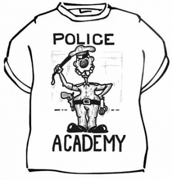 Tričko Police Academy