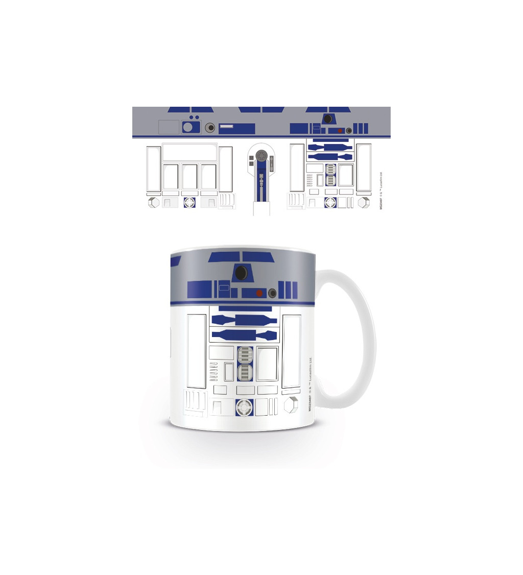 Keramický hrnek Star Wars (R2-D2)