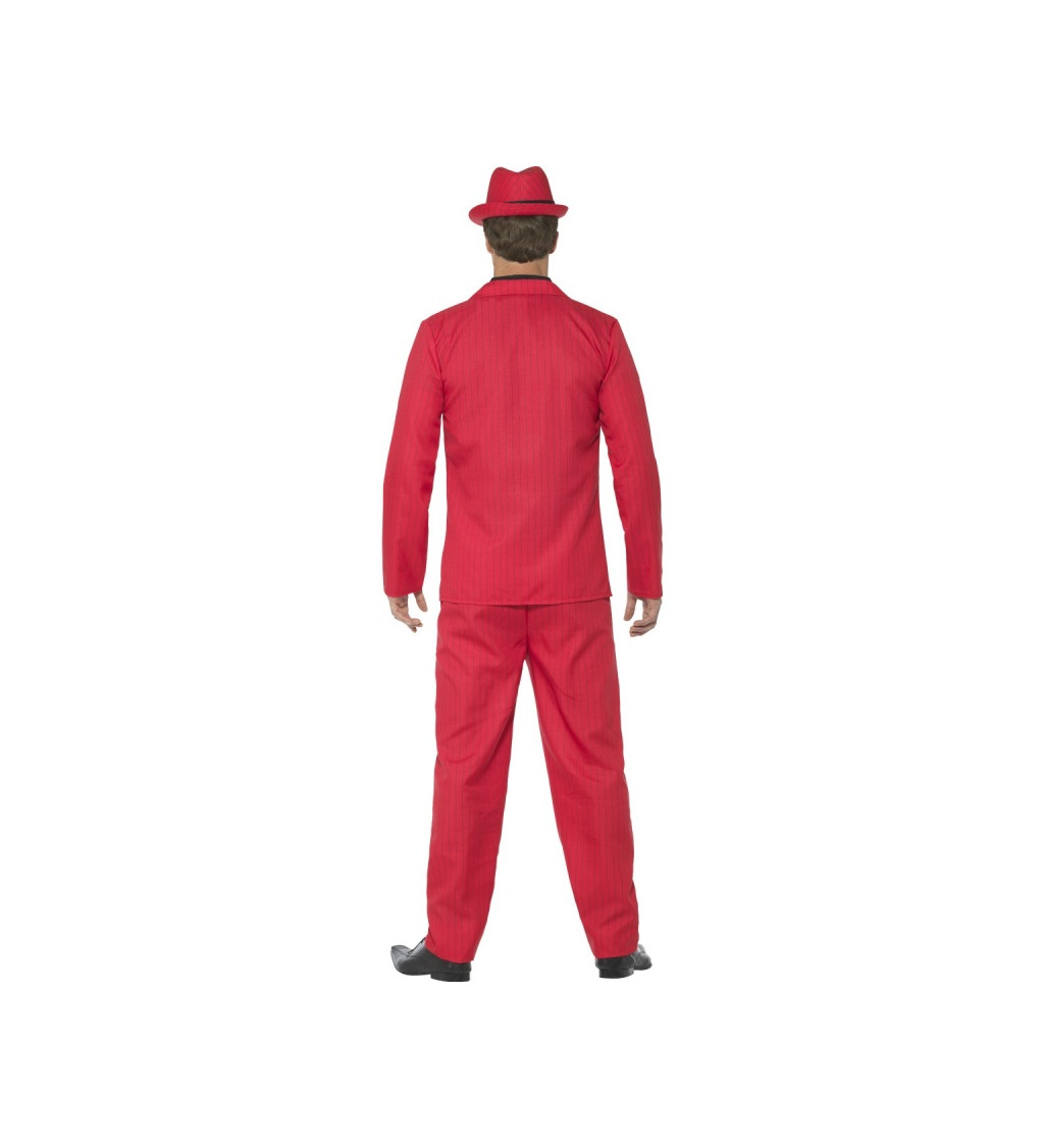 Kostým pro muže - Červený gangster