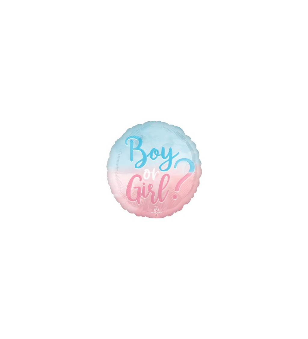 Fóliový balón - Girl or Boy?