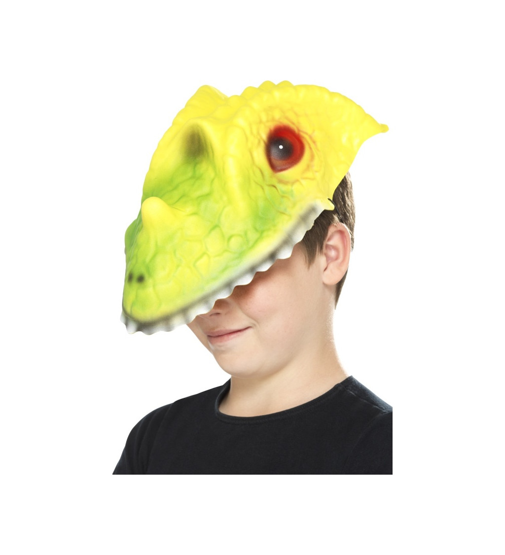 Plastová maska Krokodýl
