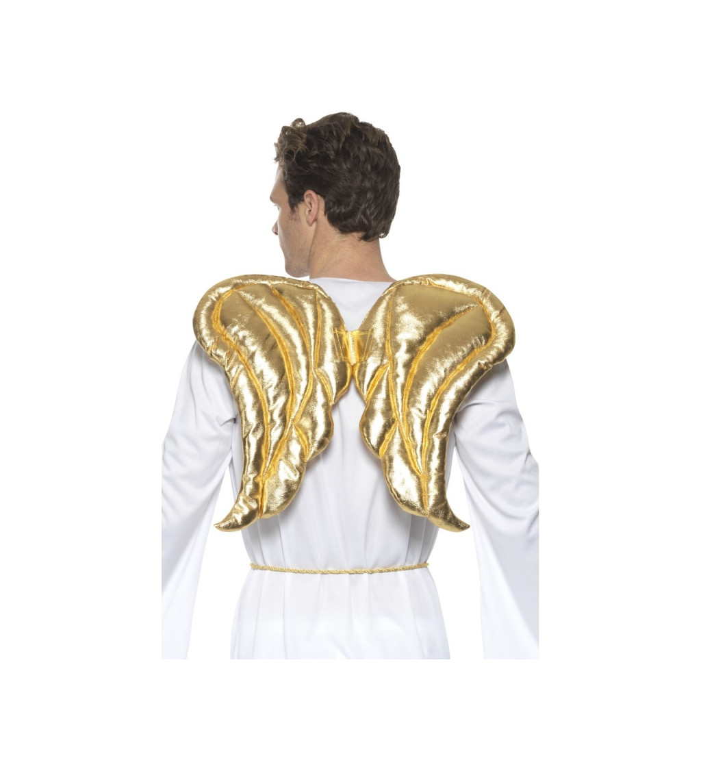 Andělská křídla - zlatá barva