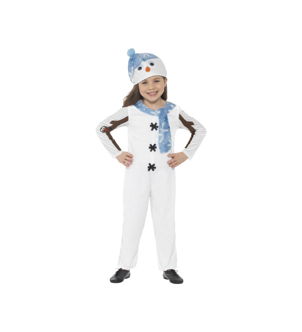 Dětský kostým uni - Sněhulák