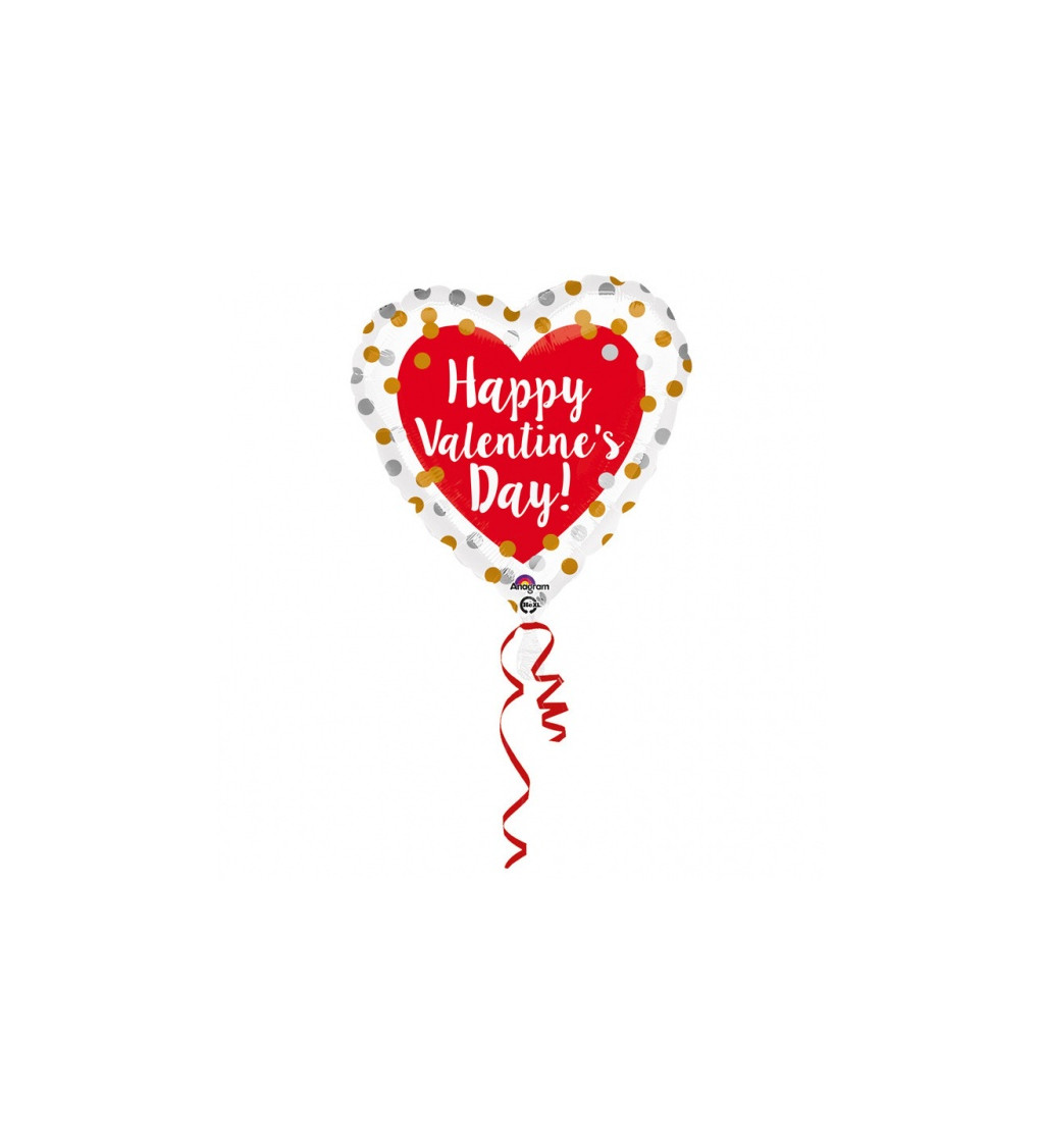 Valentýnský Fóliový balónek