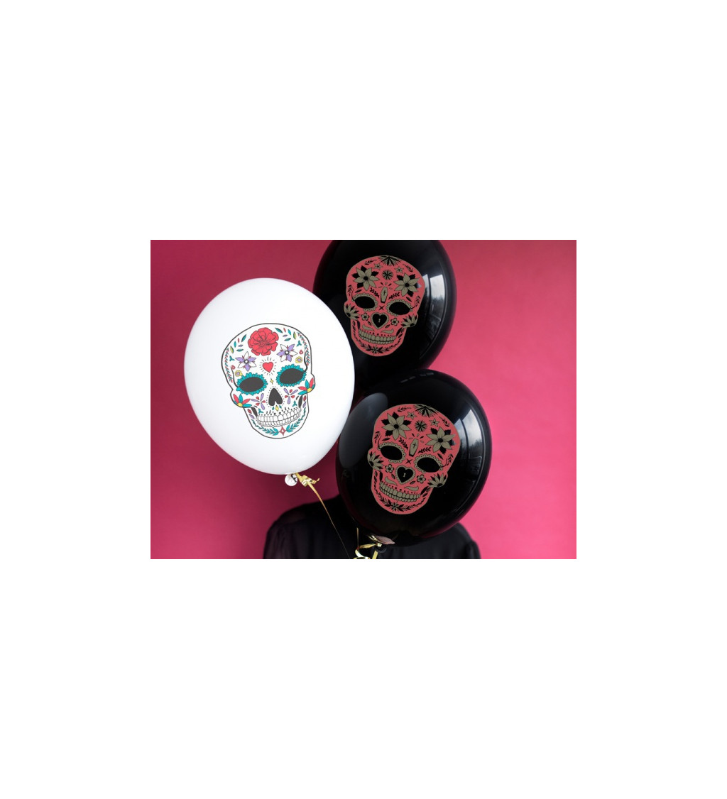 Balonky Day of the Dead - 6 ks