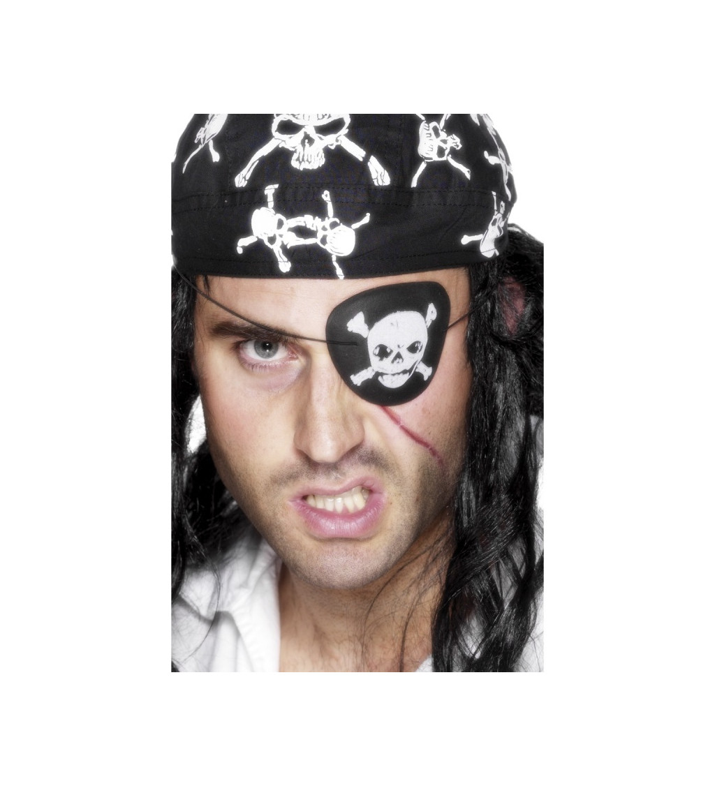 Pirátská klapka - Potisk