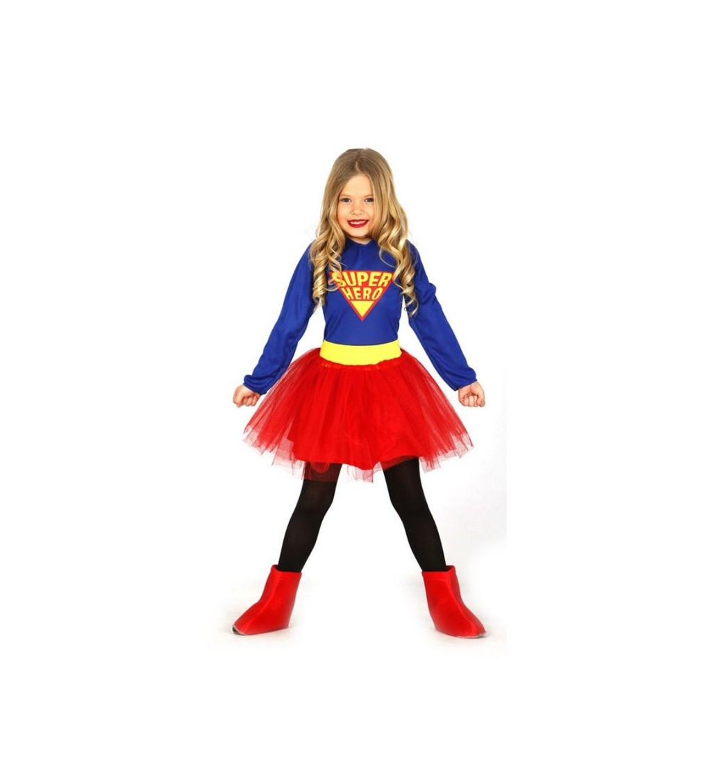 Dětský kostým - Superhero dívčí