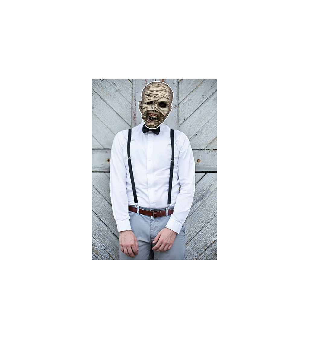 Papírová maska Mumie