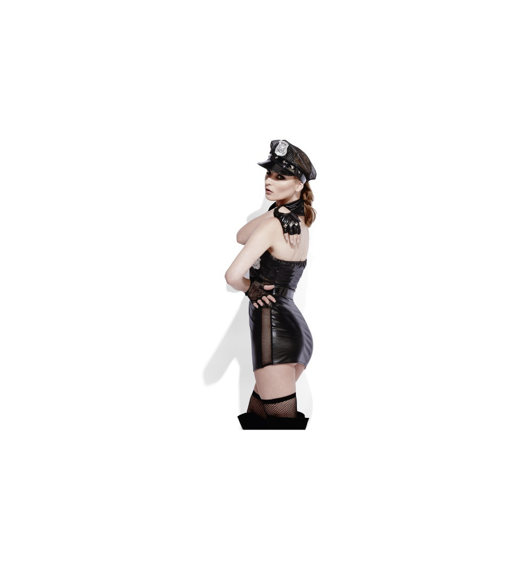 Sexy policejní uniforma - lesklá