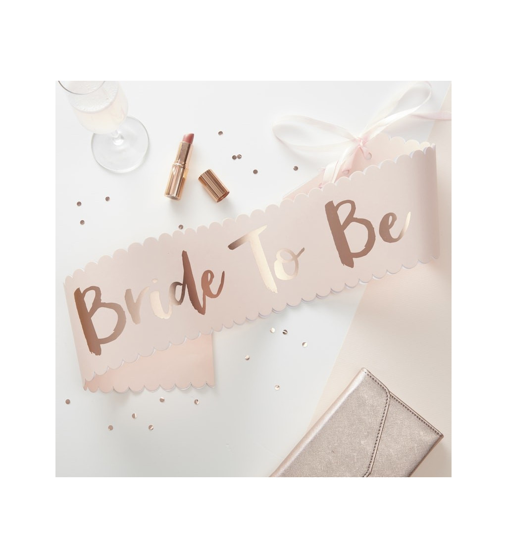 Šerpa - Bride to be - rosegold