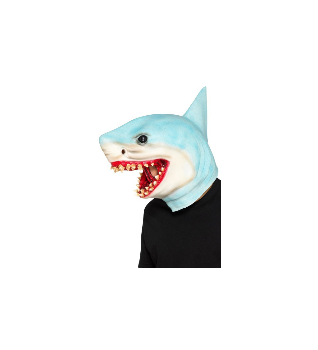 Žralok - Latexová maska