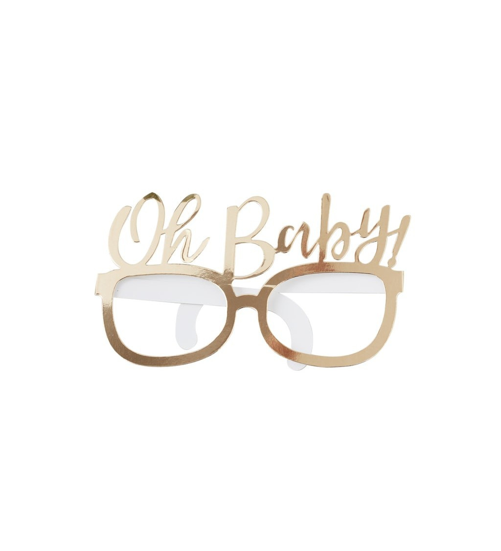 Zlaté brýle - OH BABY! 