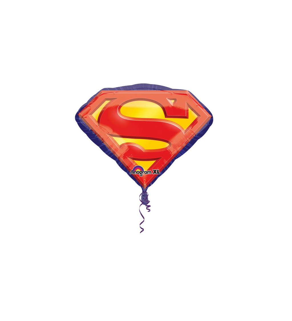 Fóliový balónek  - znak Superman