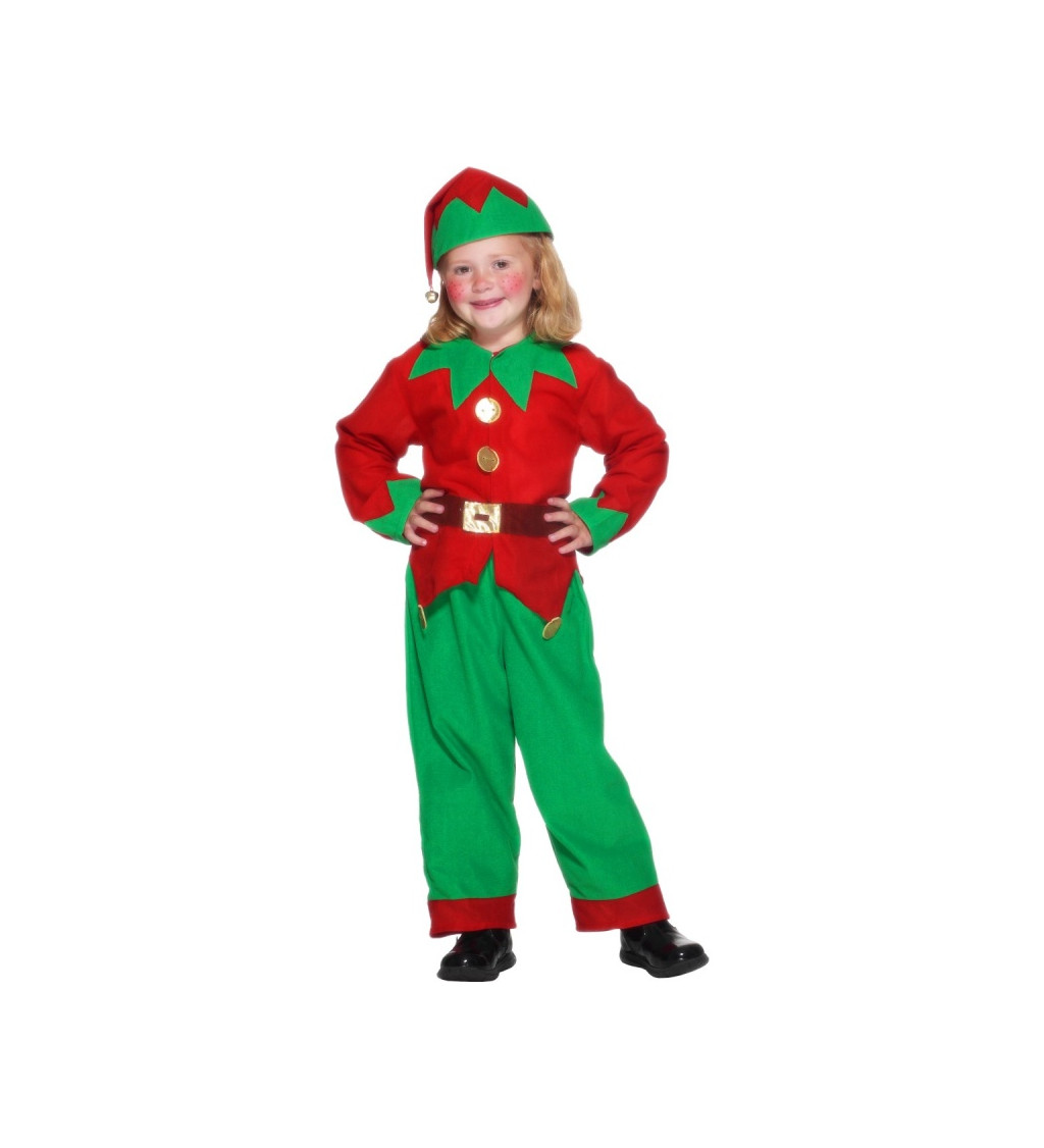 Dětský unisex kostým Elf