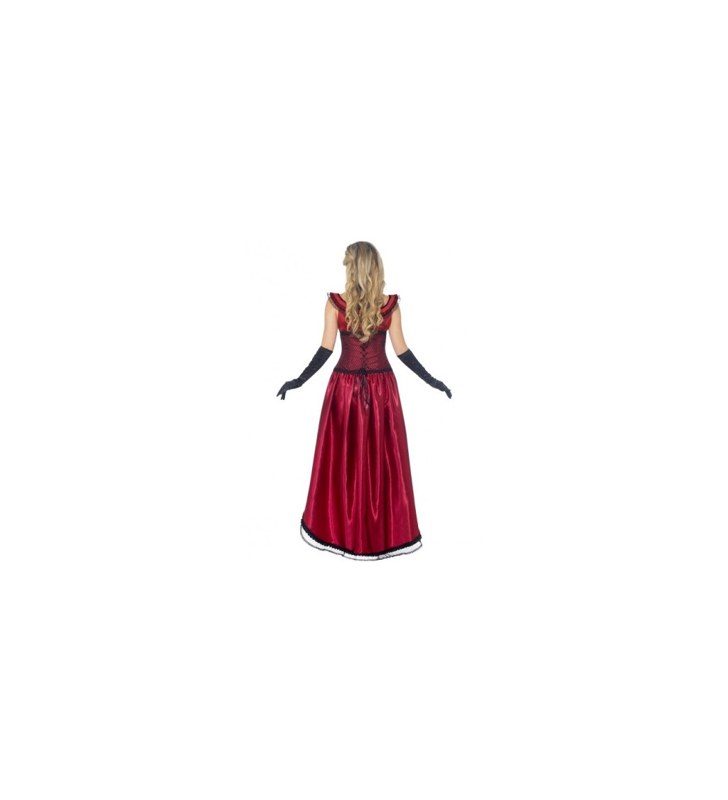 Kostým pro ženy - Westernová tanečnice červená
