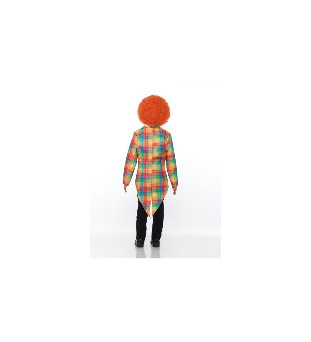Dětský kostým klauna v neonových barvách