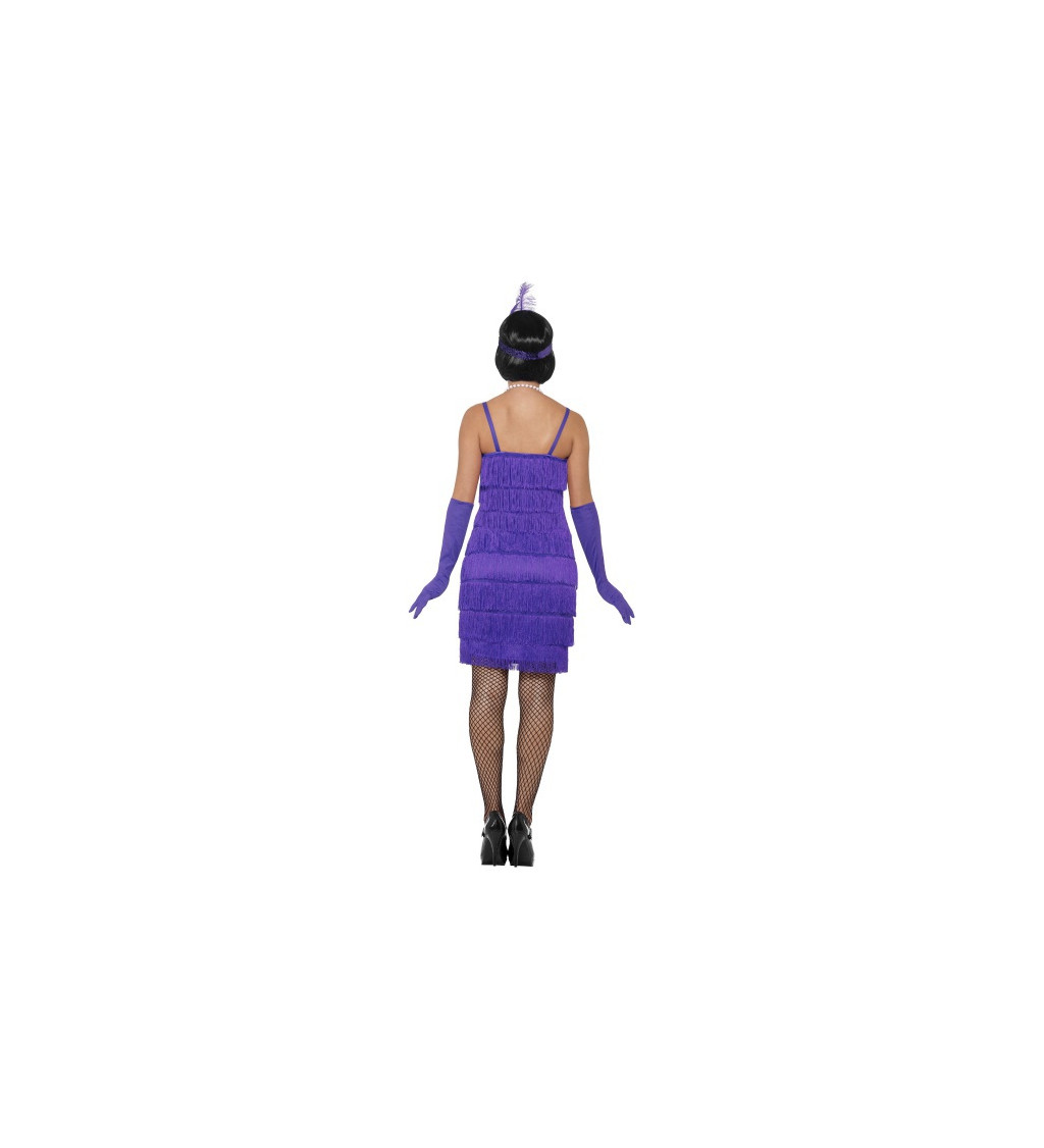 Dámský kostým Flapper - fialový
