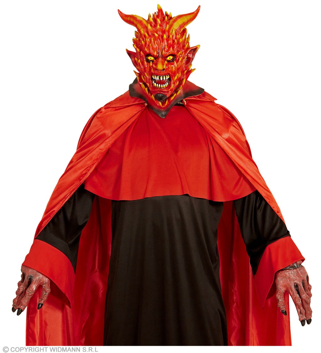 Maska ohnivý ďábel
