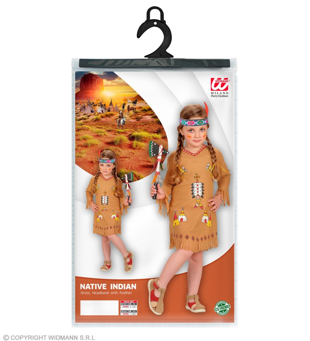 Kostým indiánky pro holky II