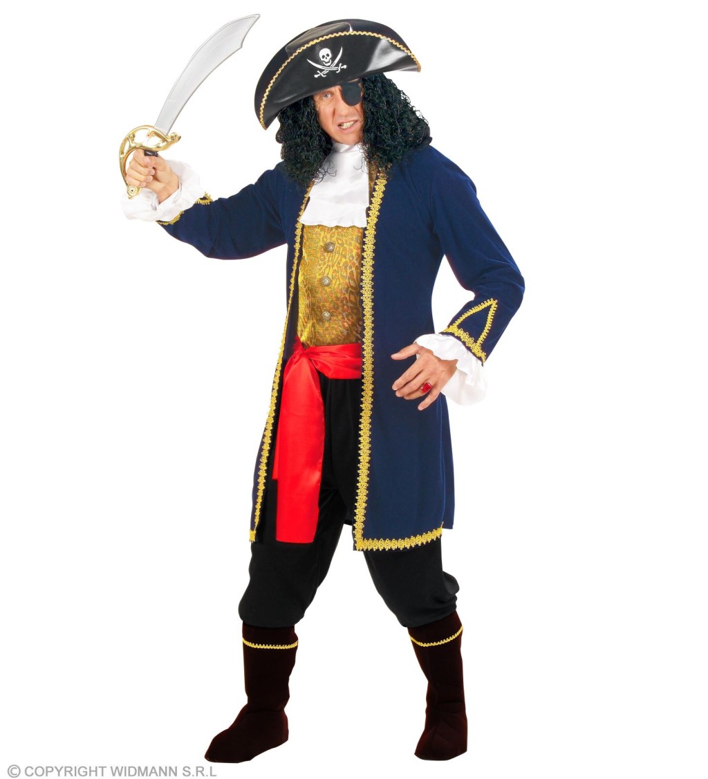 Kostým pánský - pirát sedmi moří