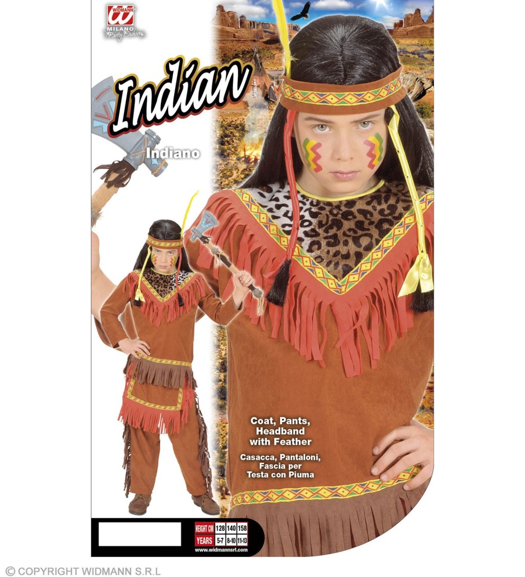 Dětský kostým indiána II