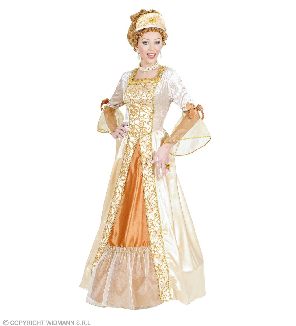 Zlatá princezna dámský kostým