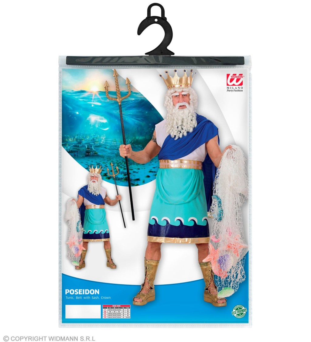 Kostým pro pány - Poseidon