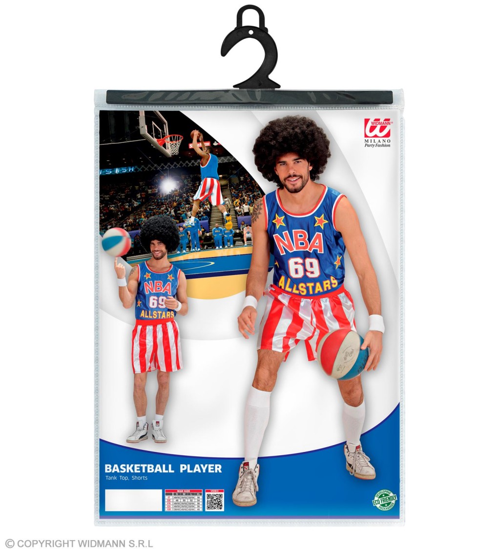 Hráč basketbalu - Pánský kostým
