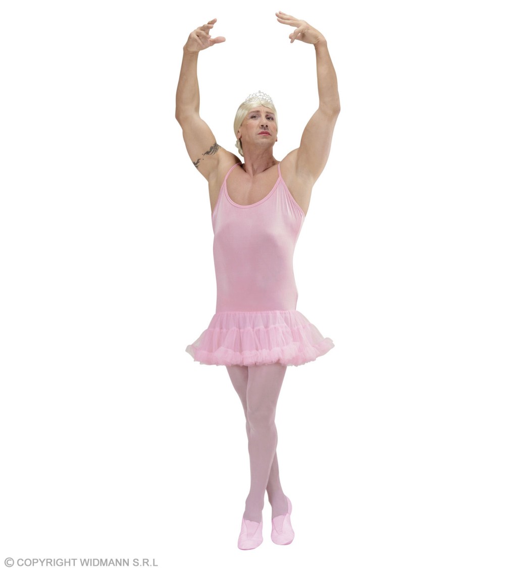 Prima ballerina vtipný pánský kostým