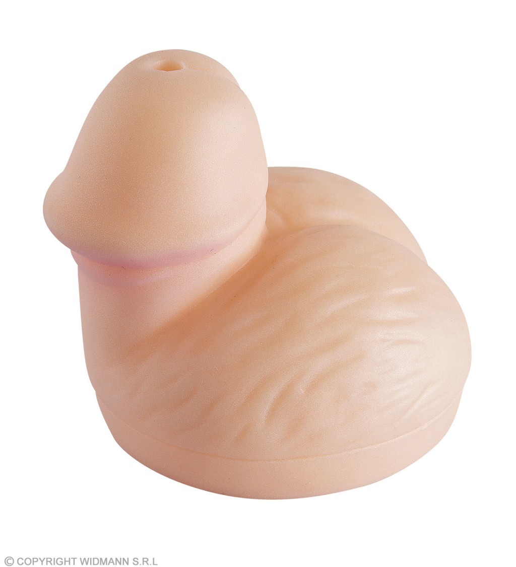 Nasazovací gumový penis na plechovku
